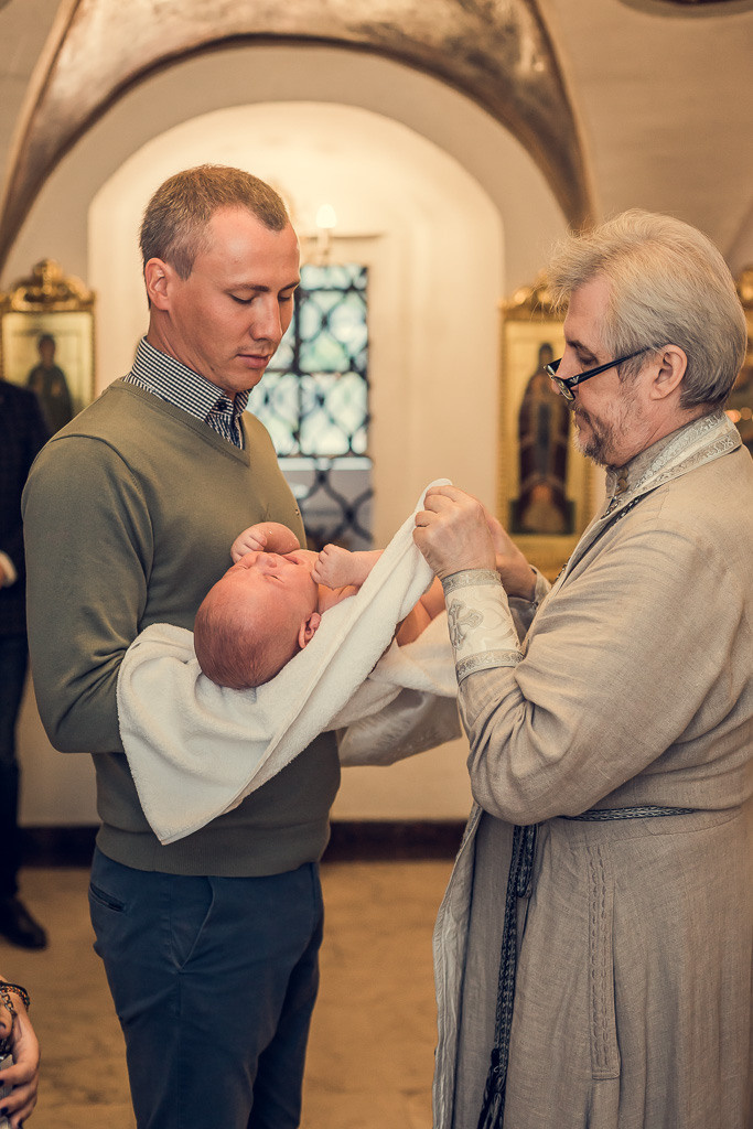 Крещение Александра. Семейный фотограф Николаева Ольга