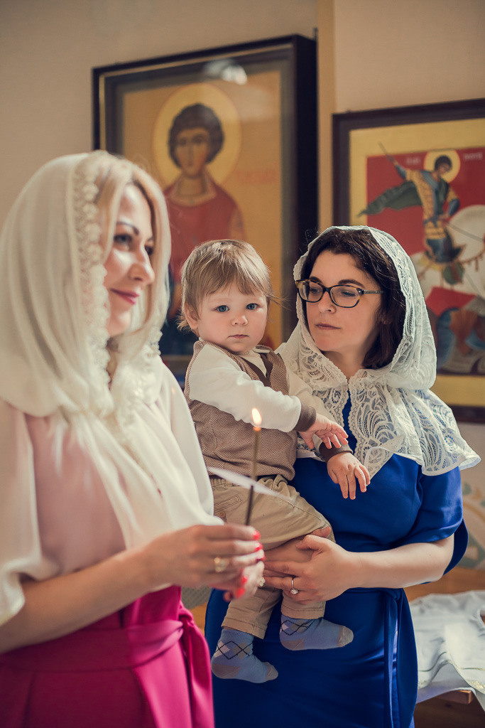 Крещение Георгия. Семейный фотограф Николаева Ольга