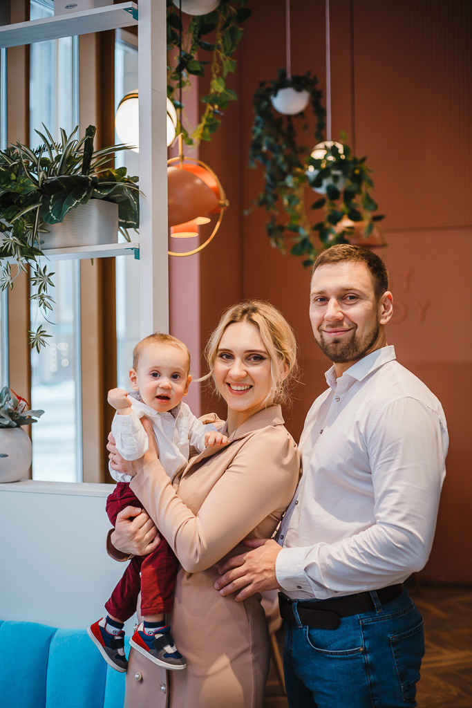 Годик Дмитрия. Семейный фотограф Николаева Ольга