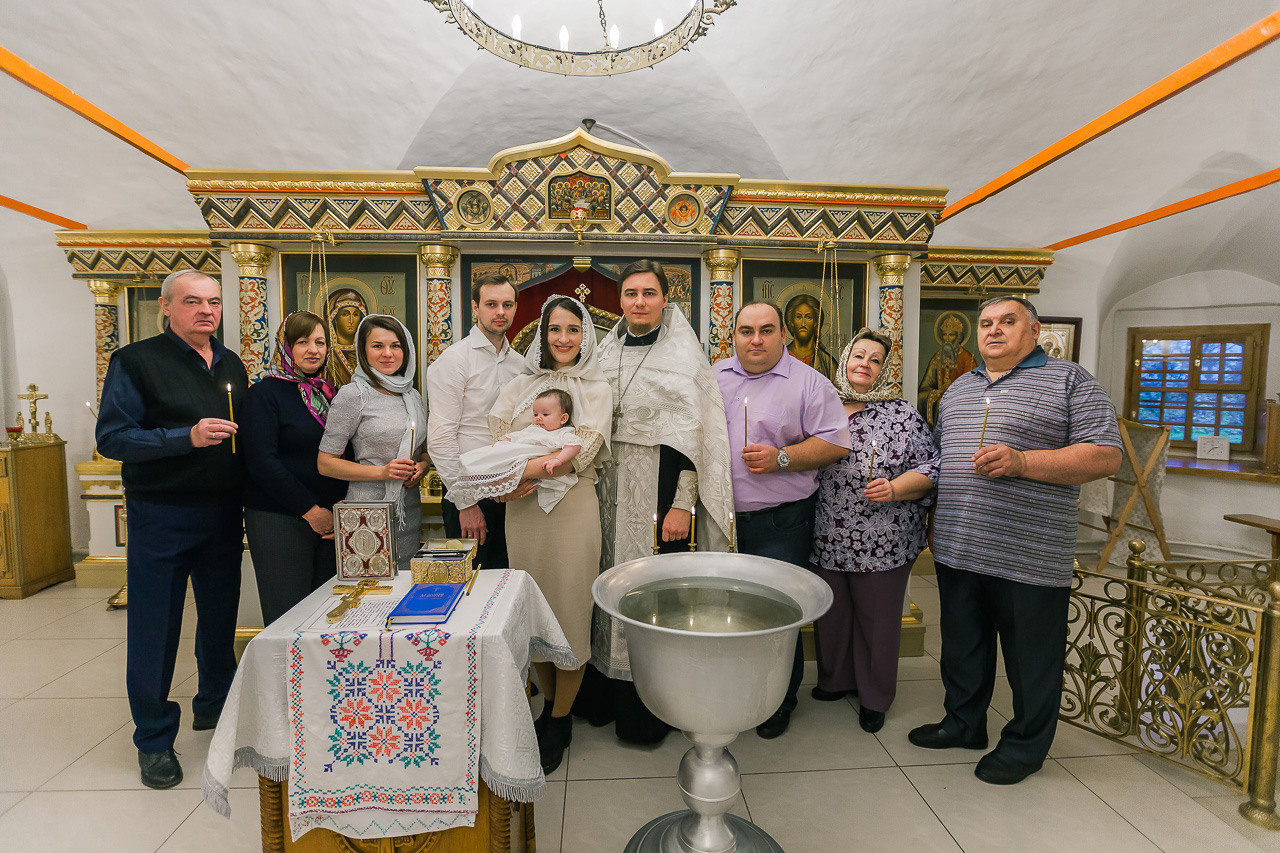 Крещение Елизаветы. Семейный фотограф Николаева Ольга