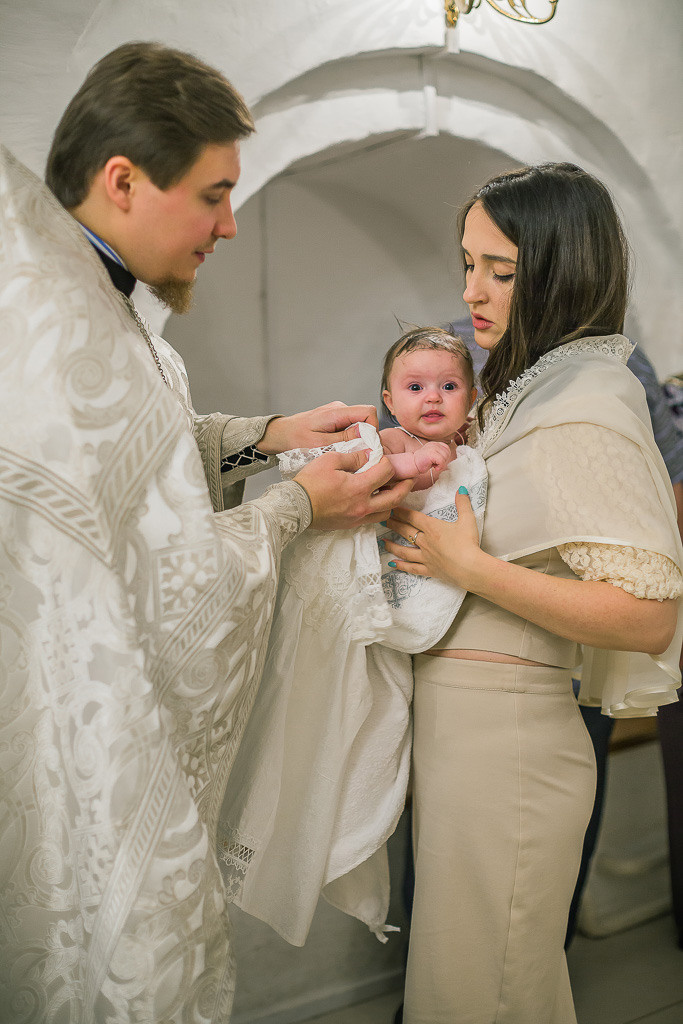 Крещение Елизаветы. Семейный фотограф Николаева Ольга