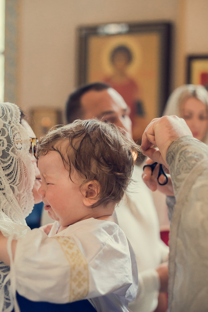 Крещение Георгия. Семейный фотограф Николаева Ольга