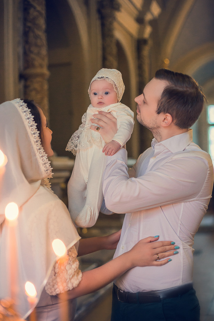 Крещение Елизаветы. Семейный фотограф Николаева Ольга