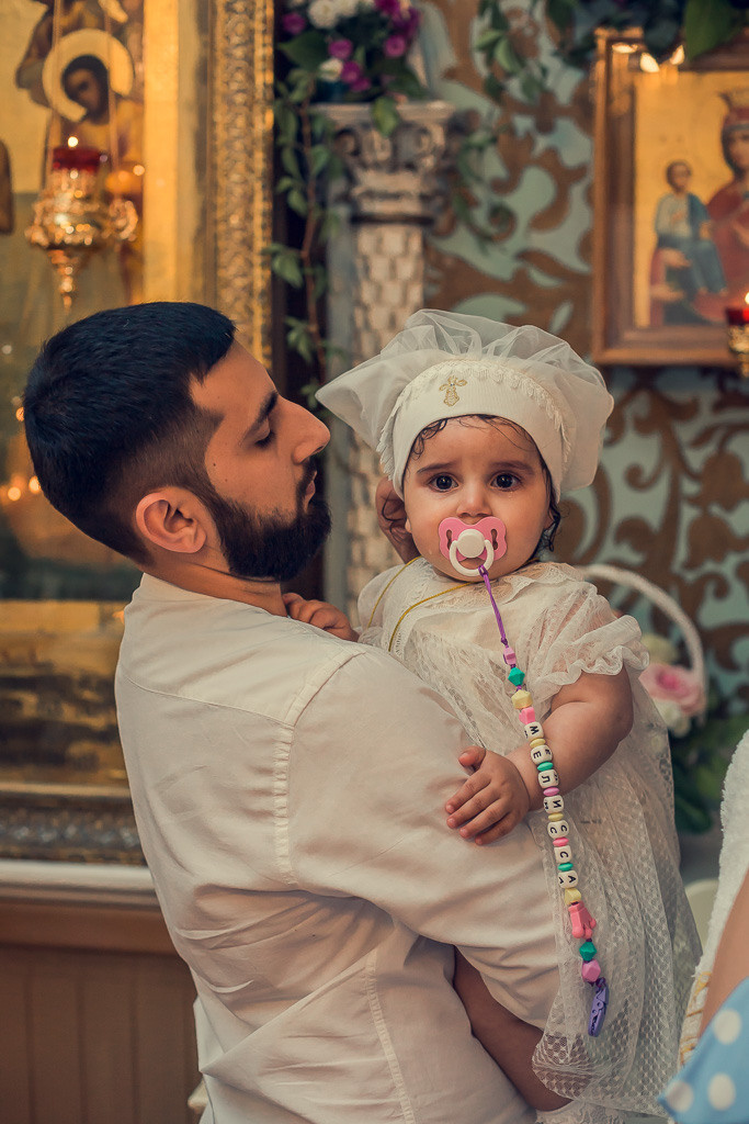 Крещение Мелиссы. Семейный фотограф Николаева Ольга