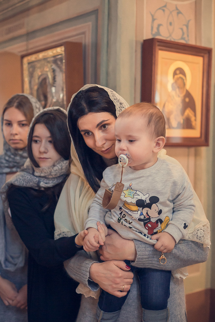 Крещение Романа. Семейный фотограф Николаева Ольга