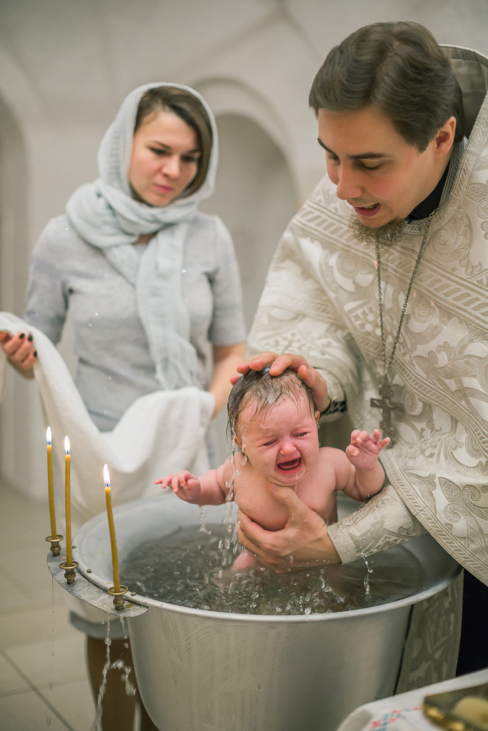 Крещение Елизаветы. Семейный фотограф Николаева Ольга