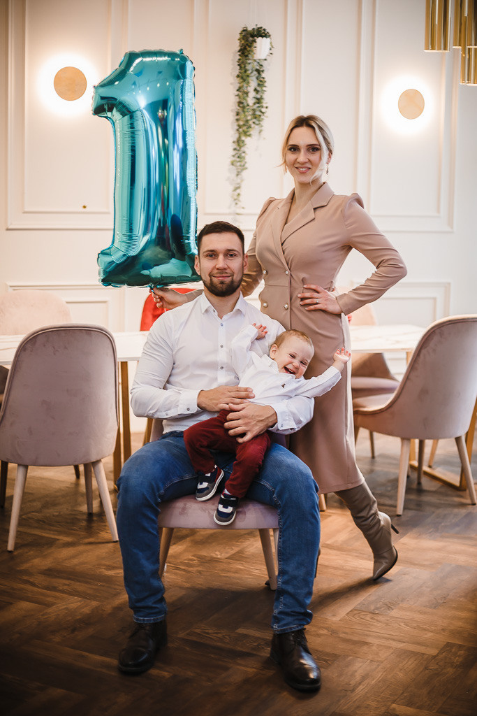 Годик Дмитрия. Семейный фотограф Николаева Ольга