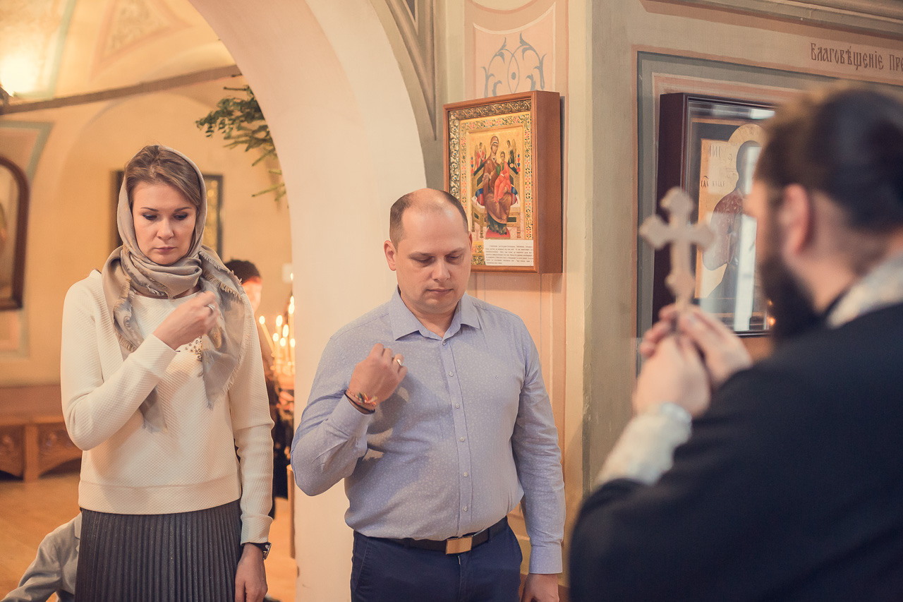 Крещение Романа. Семейный фотограф Николаева Ольга