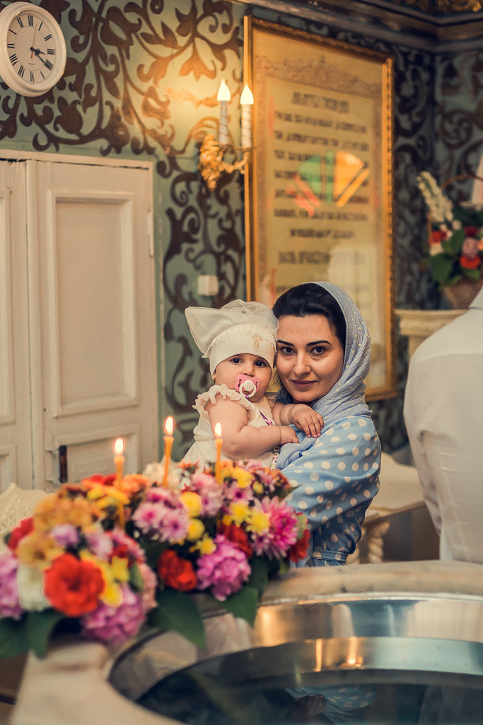 Крещение Мелиссы. Семейный фотограф Николаева Ольга