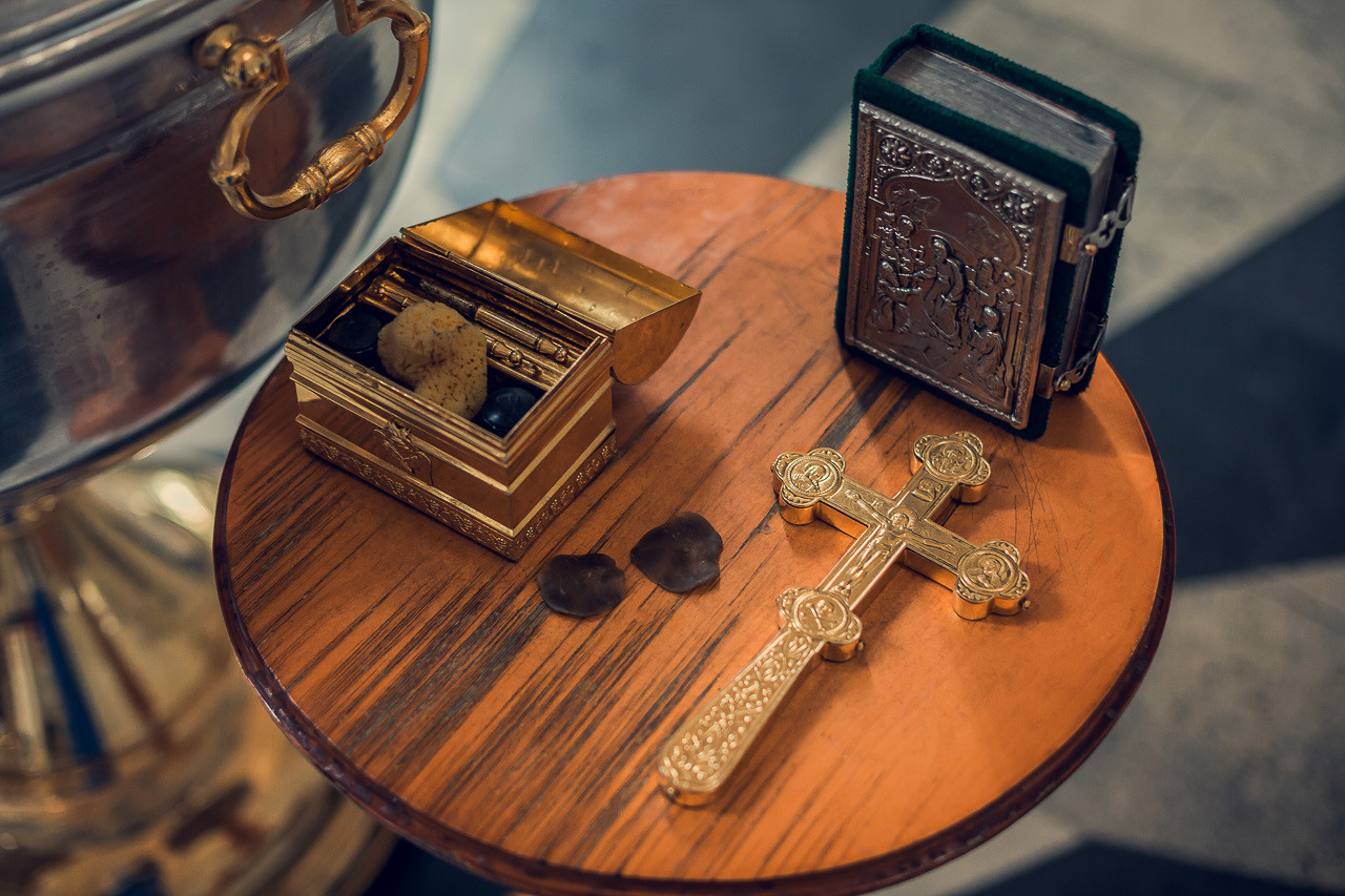 Крещение Георгия. Семейный фотограф Николаева Ольга