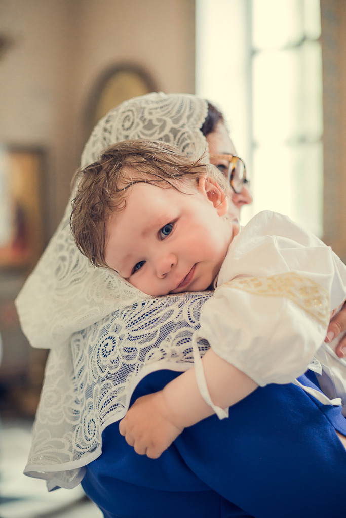 Крещение Георгия. Семейный фотограф Николаева Ольга