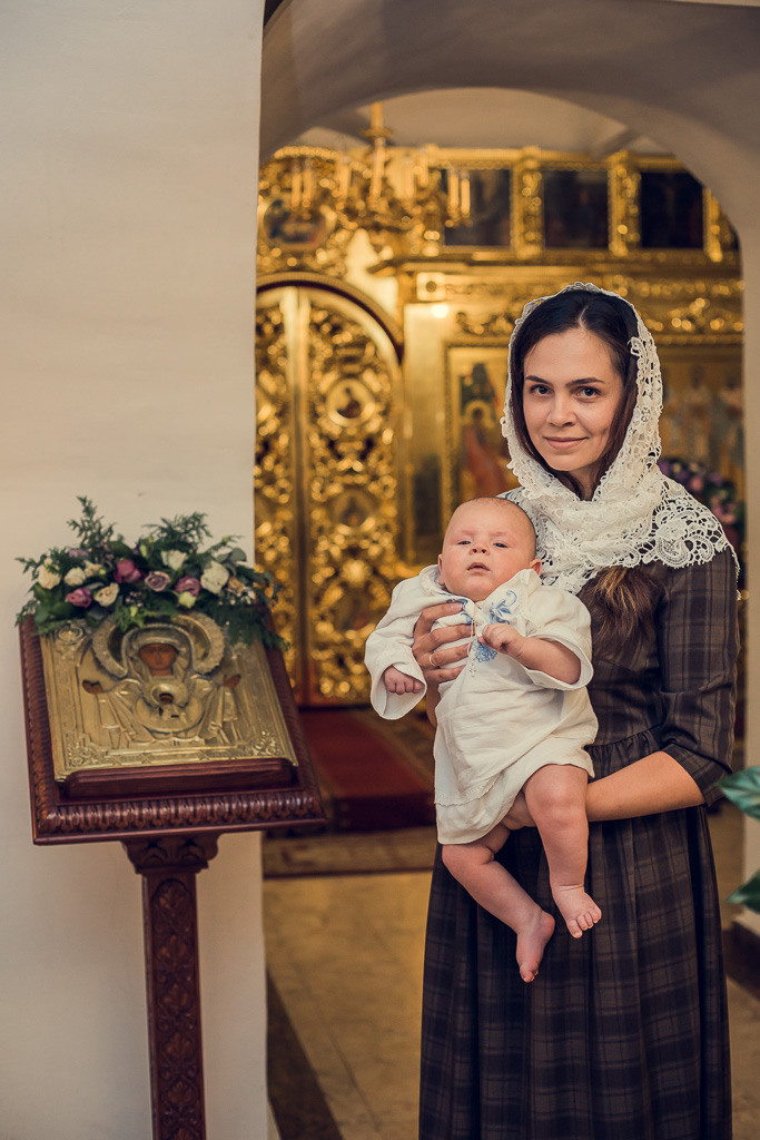 Крещение Александра. Семейный фотограф Николаева Ольга