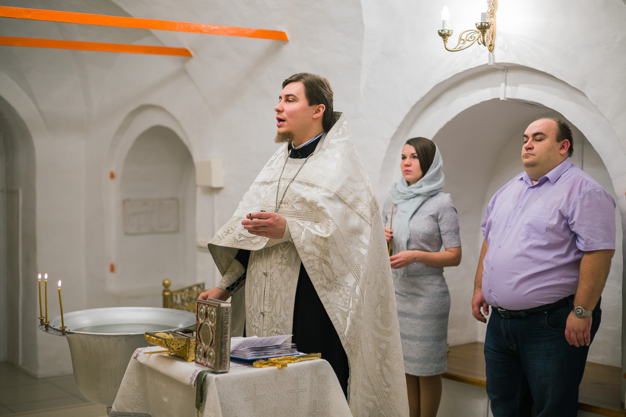 Крещение Елизаветы. Семейный фотограф Николаева Ольга