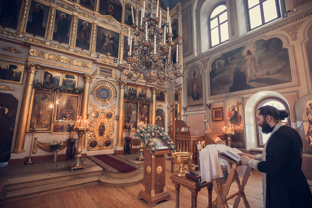 Крещение Романа. Семейный фотограф Николаева Ольга