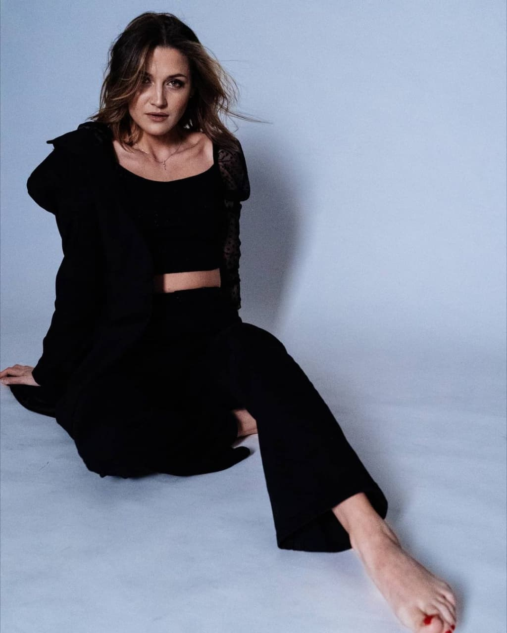 Albina Maklakova in the studio. New York photographer RINAT SHAHMETOV in New York city