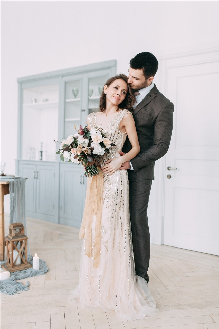 Стильная зимняя свадьба