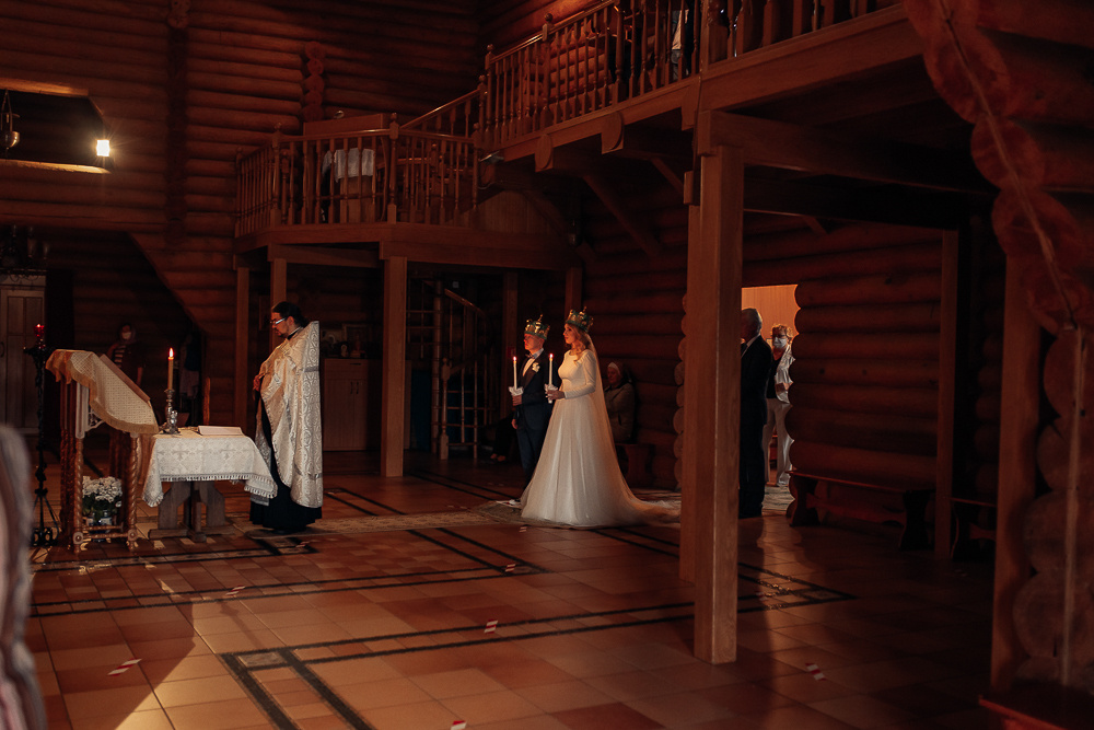 Александр и Алина, храм Святой Живоначальной Троицы, Минск