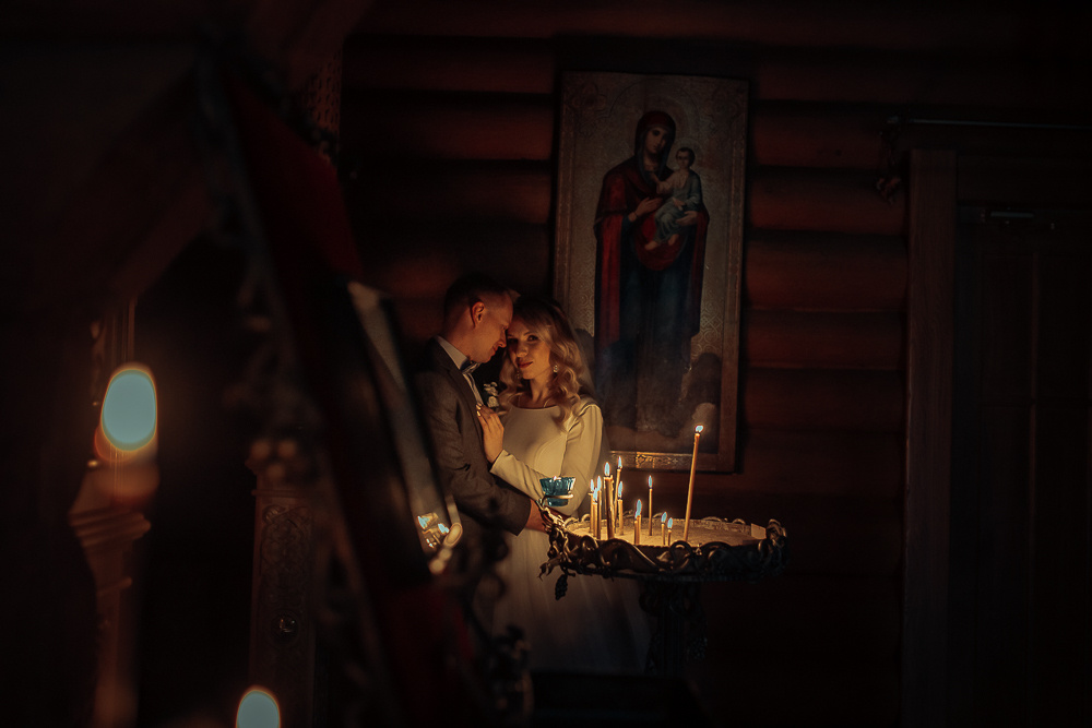 Александр и Алина, храм Святой Живоначальной Троицы, Минск