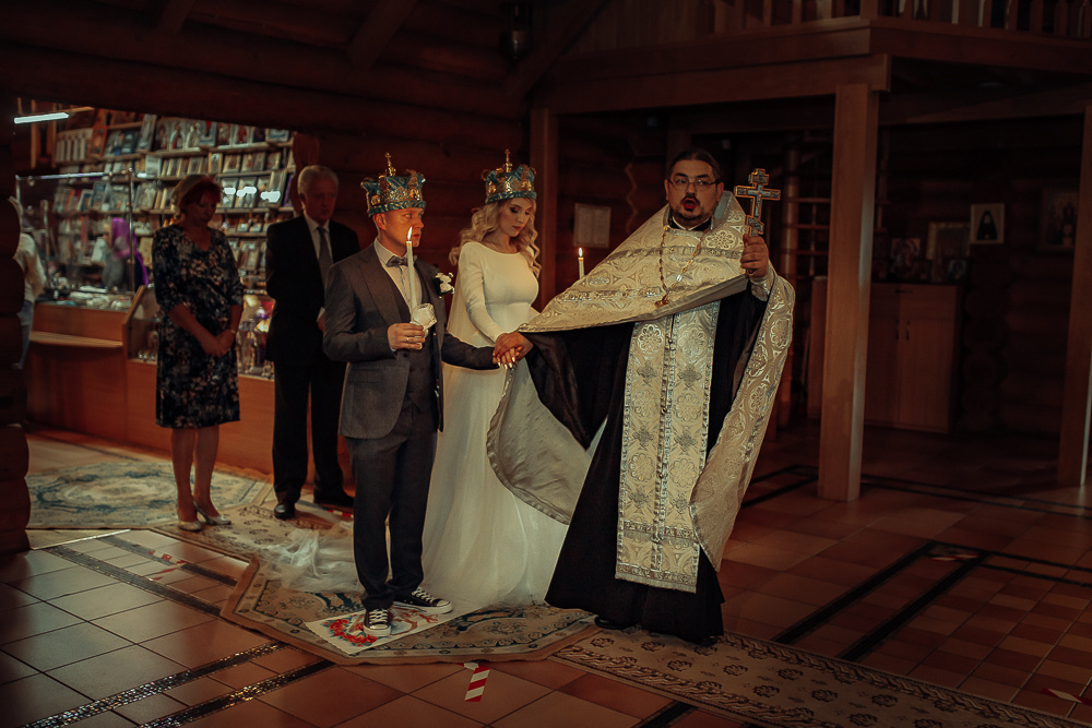 Александр и Алина, храм Святой Живоначальной Троицы, Минск