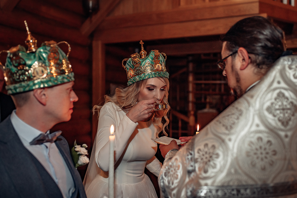 Александр и Алина, храм Святой Живоначальной Троицы, Минск