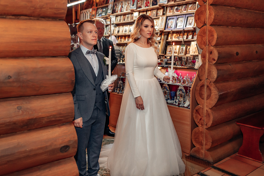 Александр и Алина, храм Святой Живоначальной Троицы, Минск