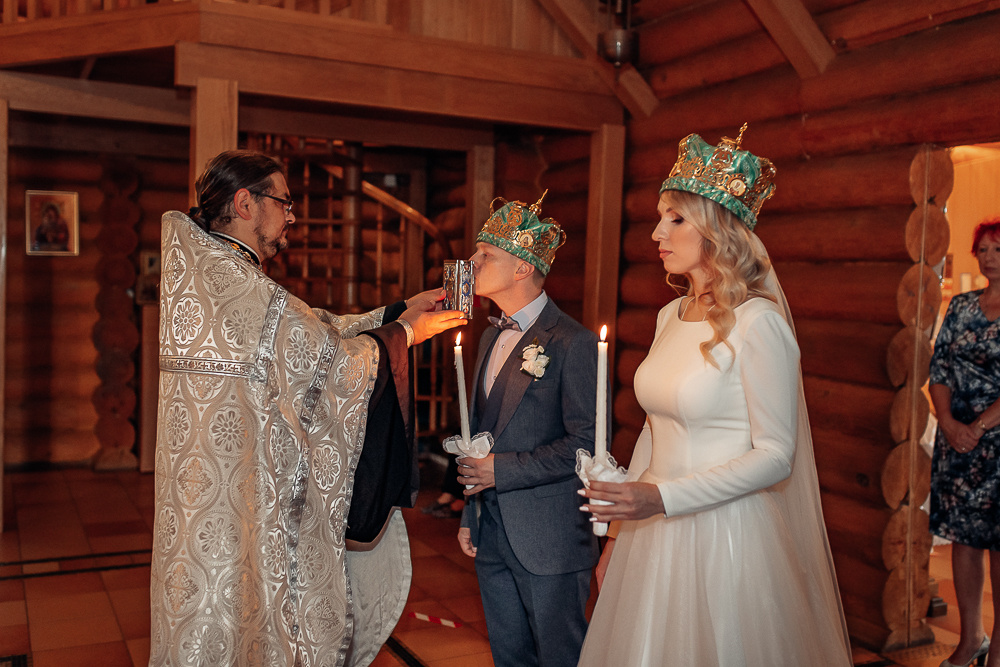 Александр и Алина, храм Святой Живоначальной Троицы, Минск