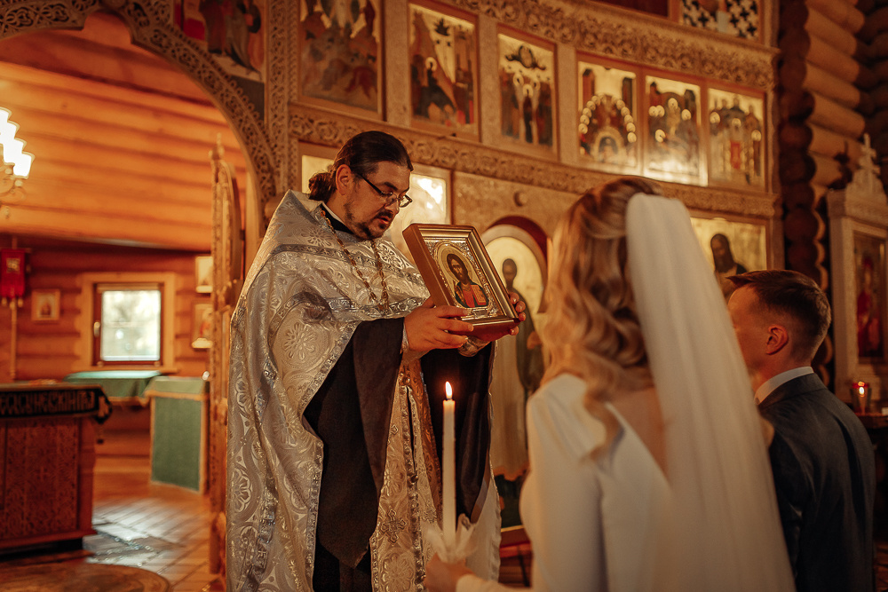 Александр и Алина, храм Святой Живоначальной Троицы, Минск