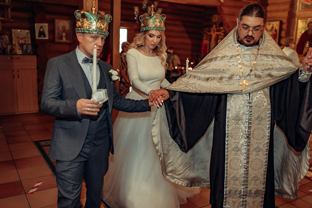 Александр и Алина, храм Святой Живоначальной Троицы, Минск