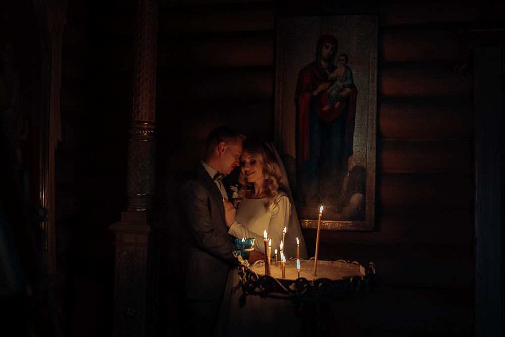 Александр и Алина, храм Святой Живоначальной Троицы, Минск