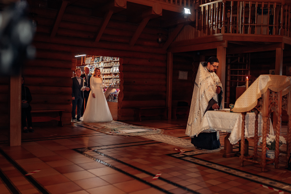 Александр и Алина, храм Святой Живоначальной Троицы, Минск