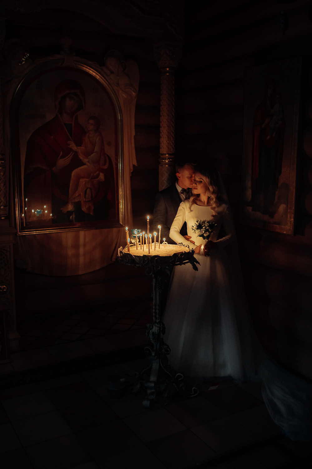 Александр и Алина, храм Святой Живоначальной Троицы, Минск