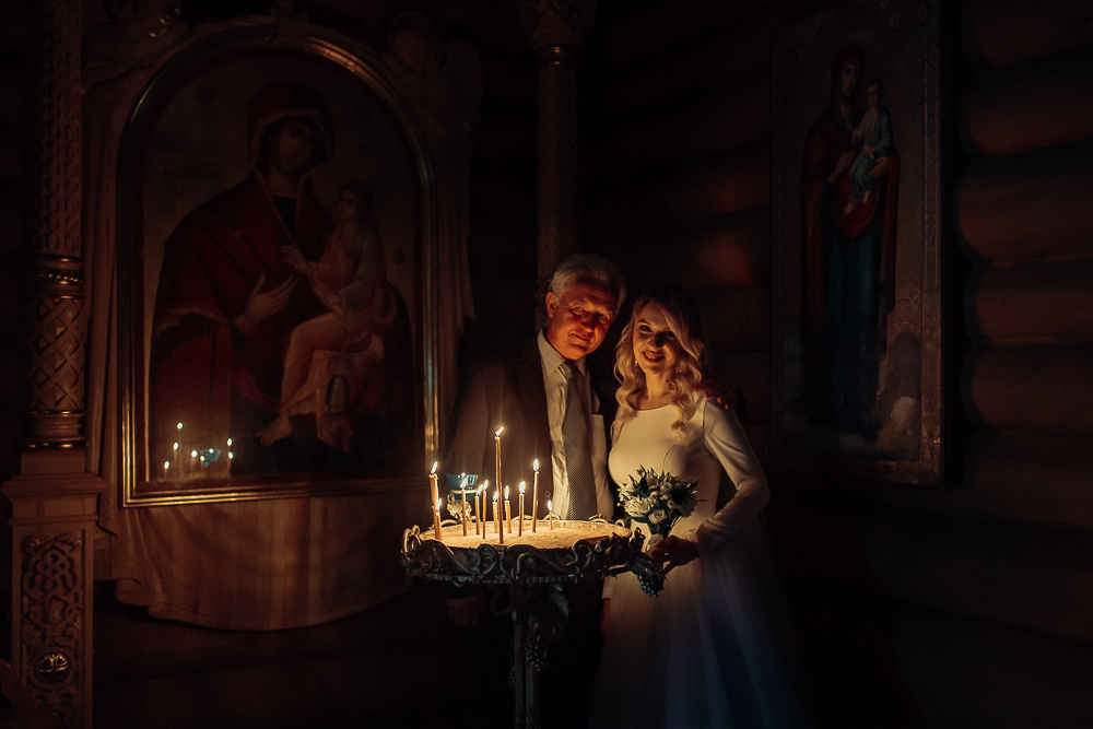 Александр и Алина, храм Святой Живоначальной Троицы, Минск