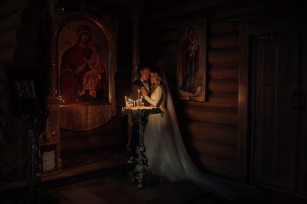 Александр и Алина, храм Святой Живоначальной Троицы, Минск