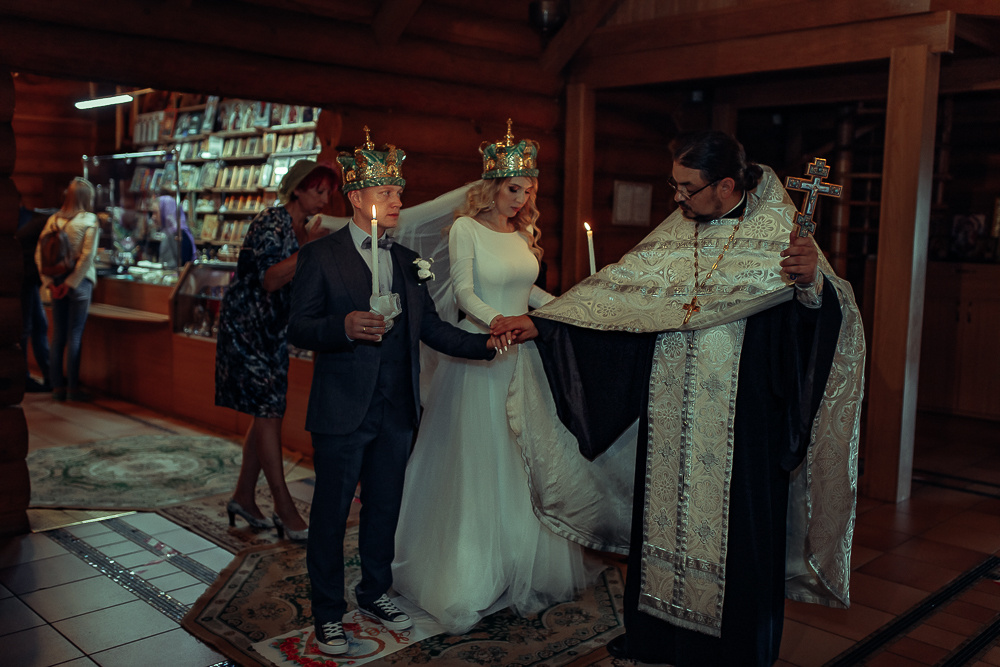 Александр и Алина, храм Святой Живоначальной Троицы, Минск