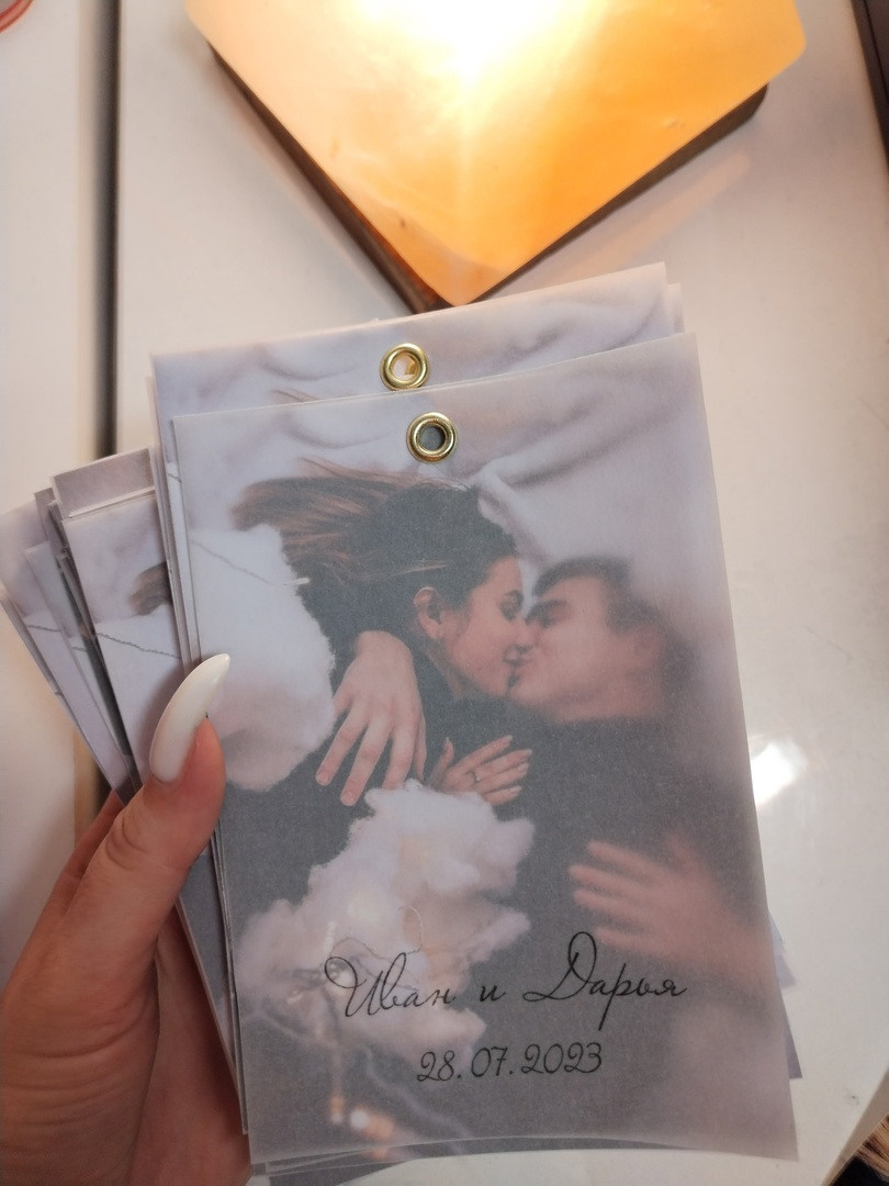 Свадебная полиграфия. Фотограф Дарья Маташкова