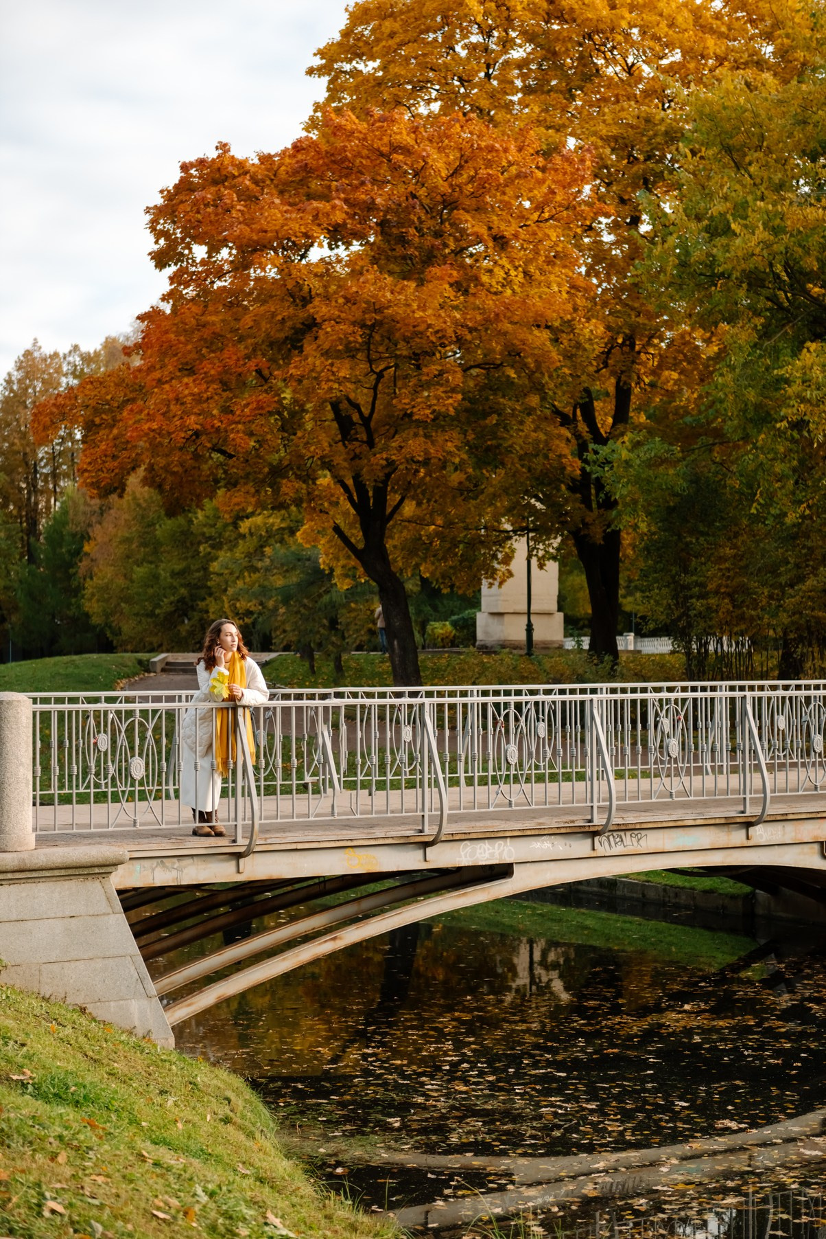 Осенняя фотосессия в Питере в Таврическом саду. Свадебный и сеейный фотограф в Санкт-Петербурге Елена Худякова