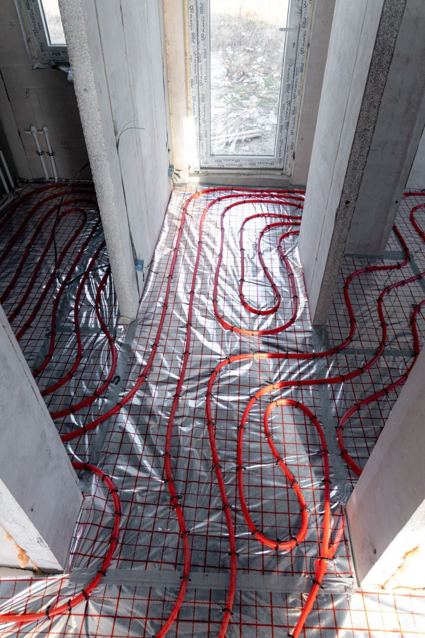 1-этажный дом в п.Шоссейное. Монтаж отопления в Калининграде | Балтийский сантехник