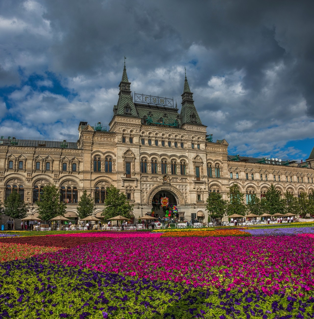 Фестиваль цветов на Красной площади. Фотограф Лара Кучина