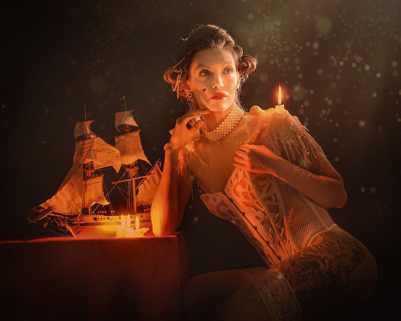 #05 female studio portrait. Professional photoartist in St. Petersburg (wedding, reportage, portrait, model book, love story) Alexander Shvedov