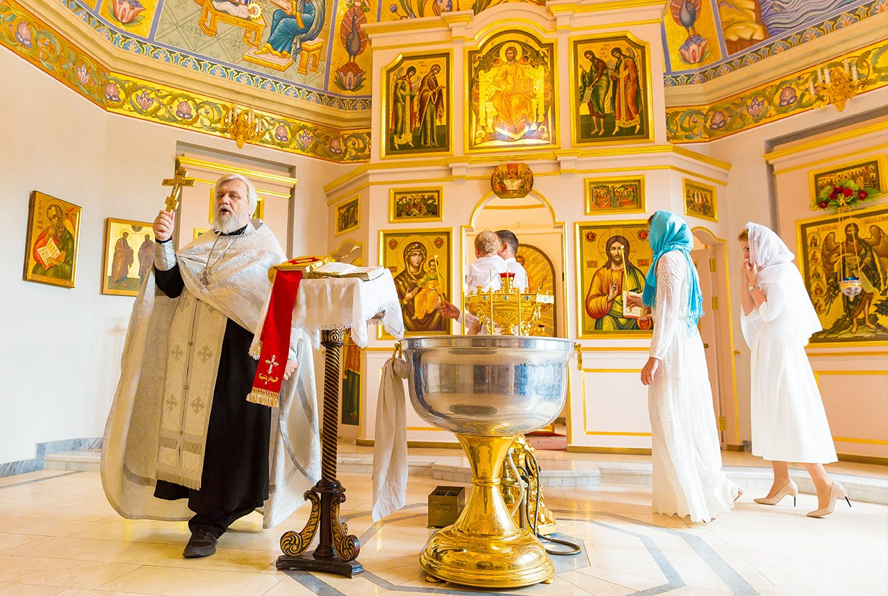 Крещение. Семейный фотограф в Москве Екатерина Ширей