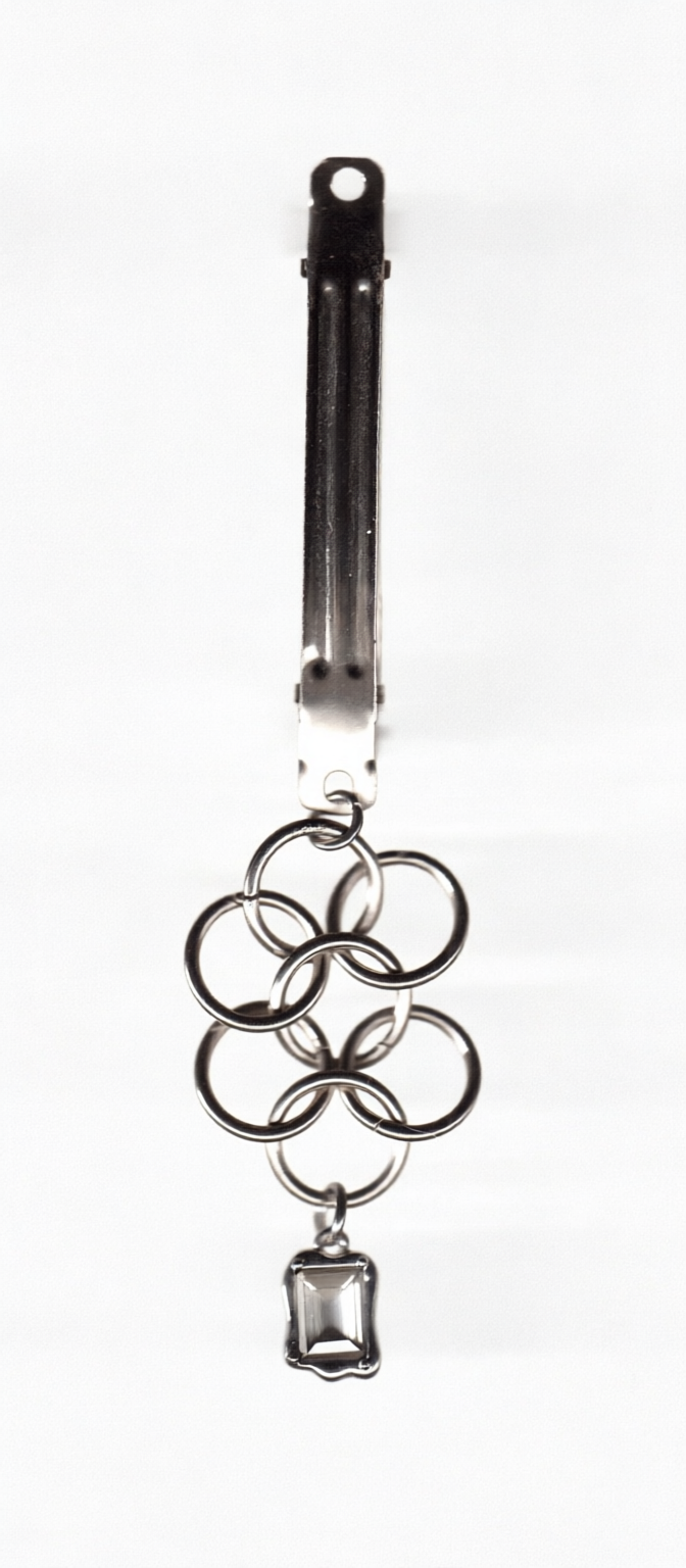 Заколки из кольчуги. Украшения из кольчуги в Москве Соня Спросонья