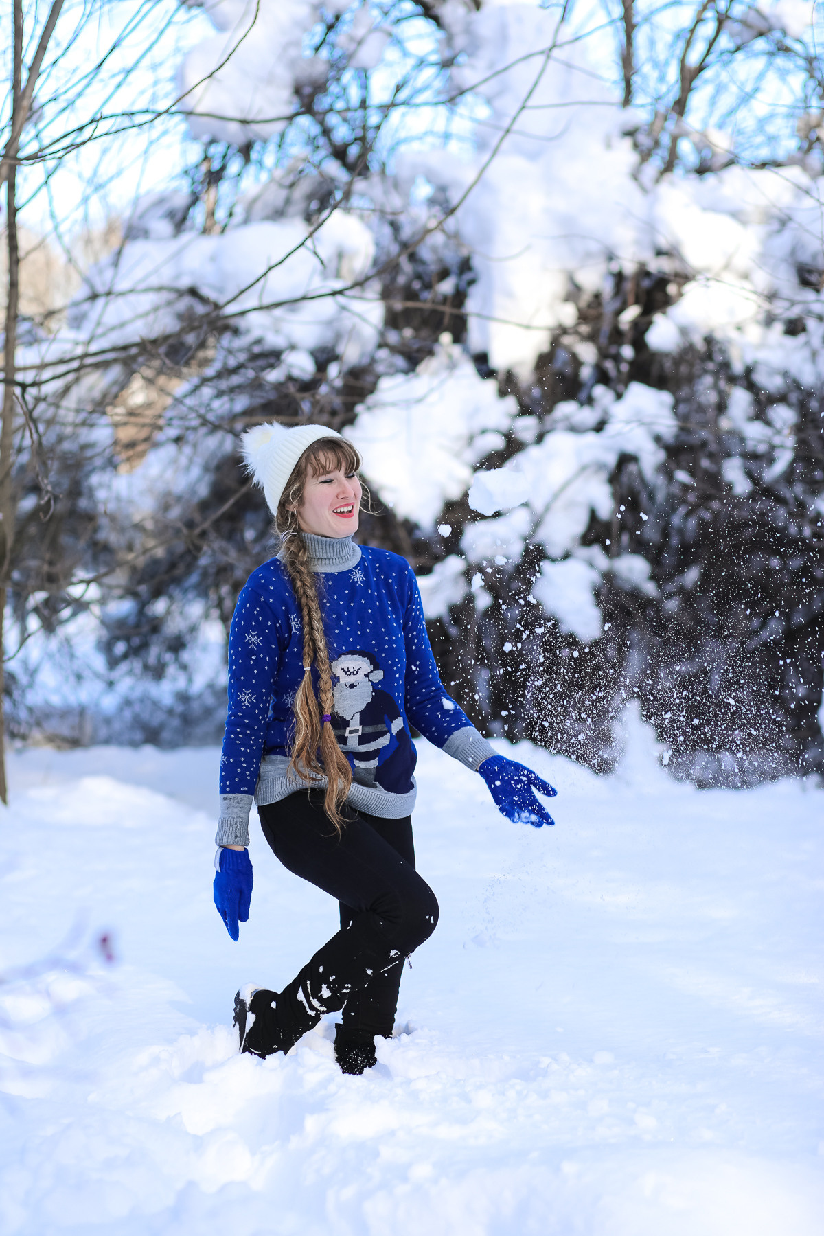 Зимняя фотопрогулка со Светланой. Ботанический сад. Сценический и портретный фотограф Галина Макарова