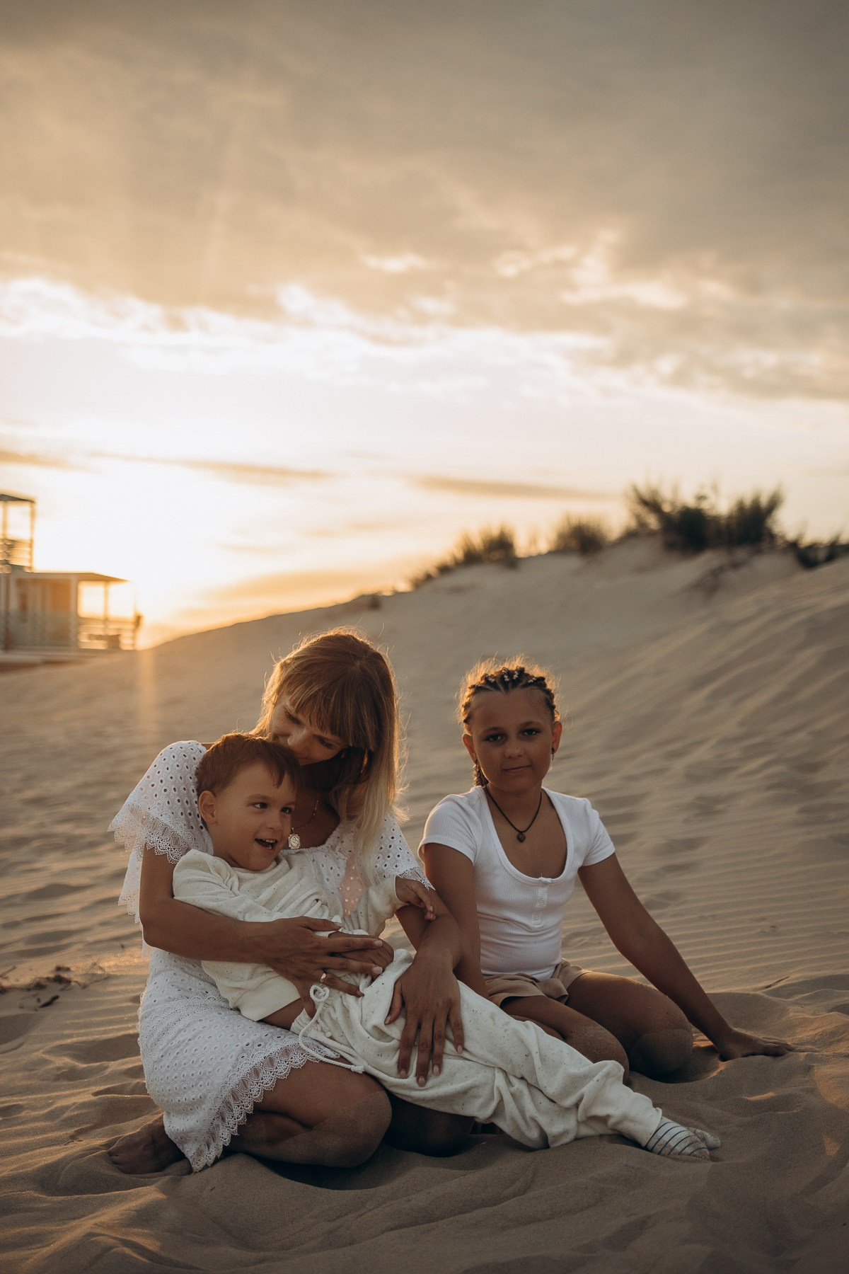 Наташа, Степан, Вика и Максим — на память о синем море и теплом песке. Семейный фотограф Новороссийск, Анапа, Геленджик — Юлия Давыдова