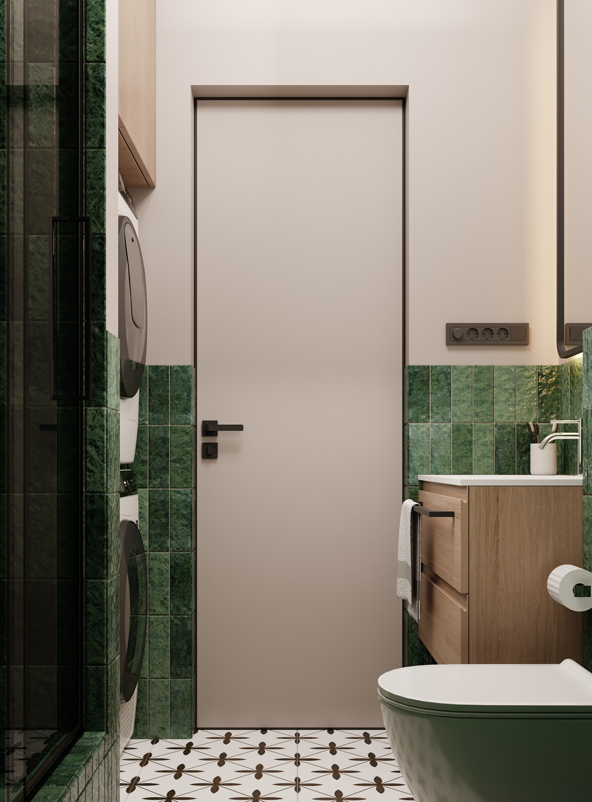 Визуализация квартиры в районе Царицыно. Москва. Заказать 3d визуализацию интерьеров — Дарья Веденёва