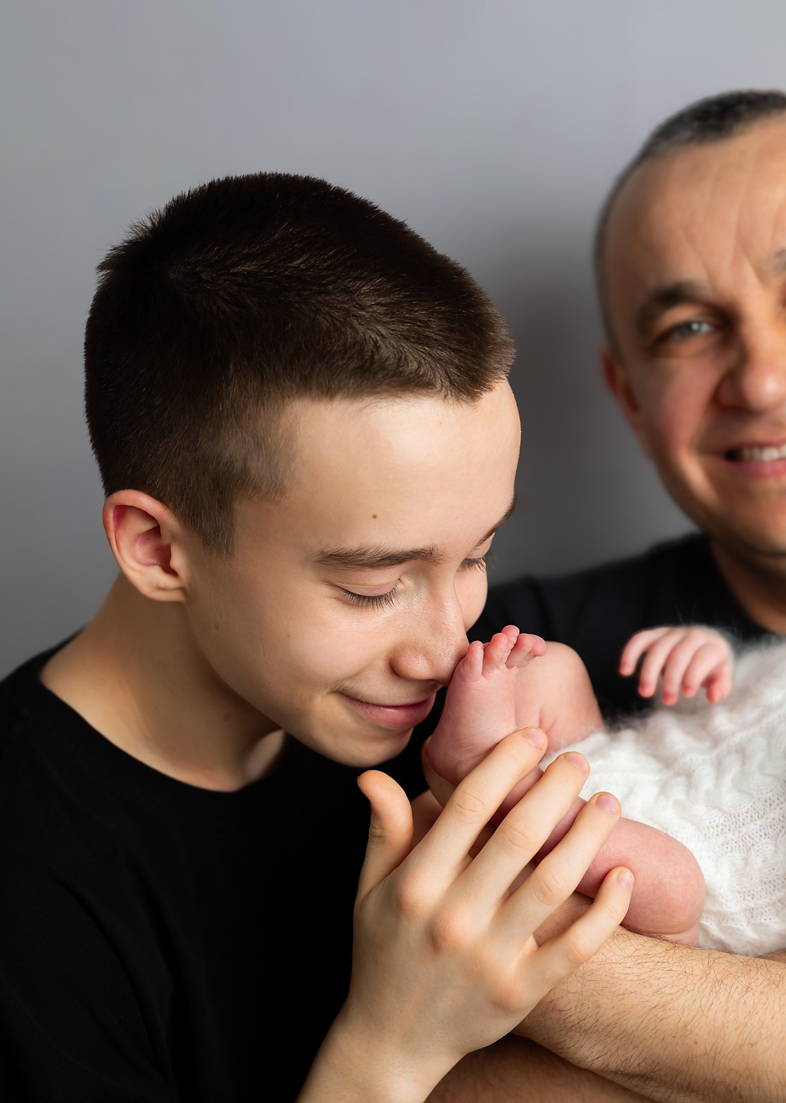 Семейные кадры. Фотограф новорождённых в Казани Нейля Гильмутдинова ньюборн