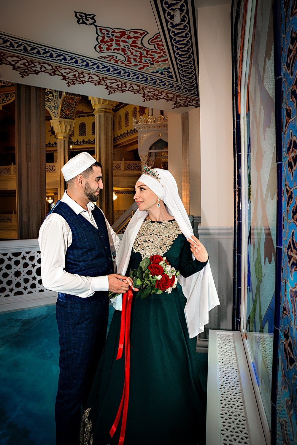 Никах Джейхун и Гузель. Стилист, видеограф, фотограф на никах и свадьбу в Москве, Лейла Влад nikahmsk
