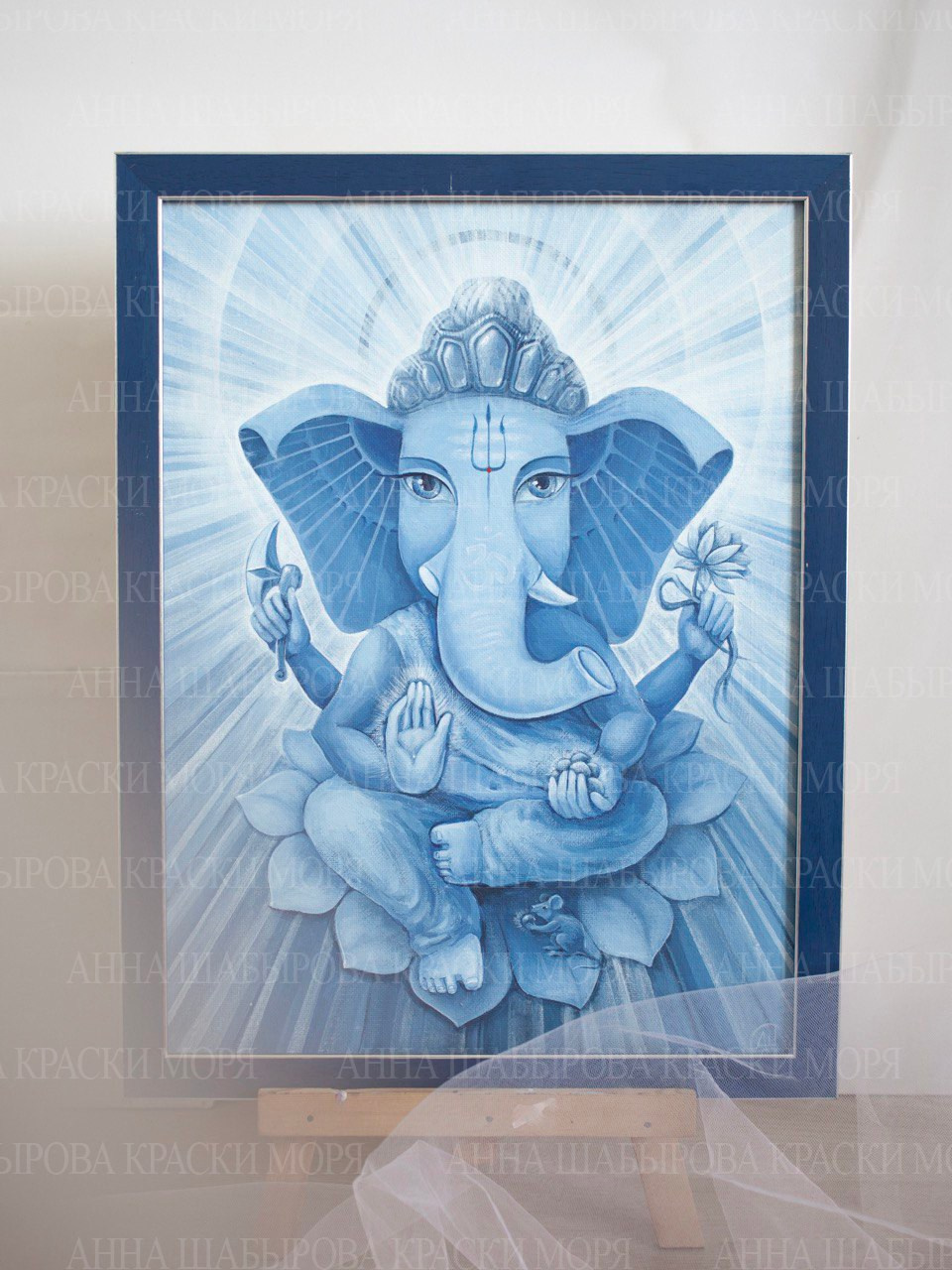 Бог Ганеша картина