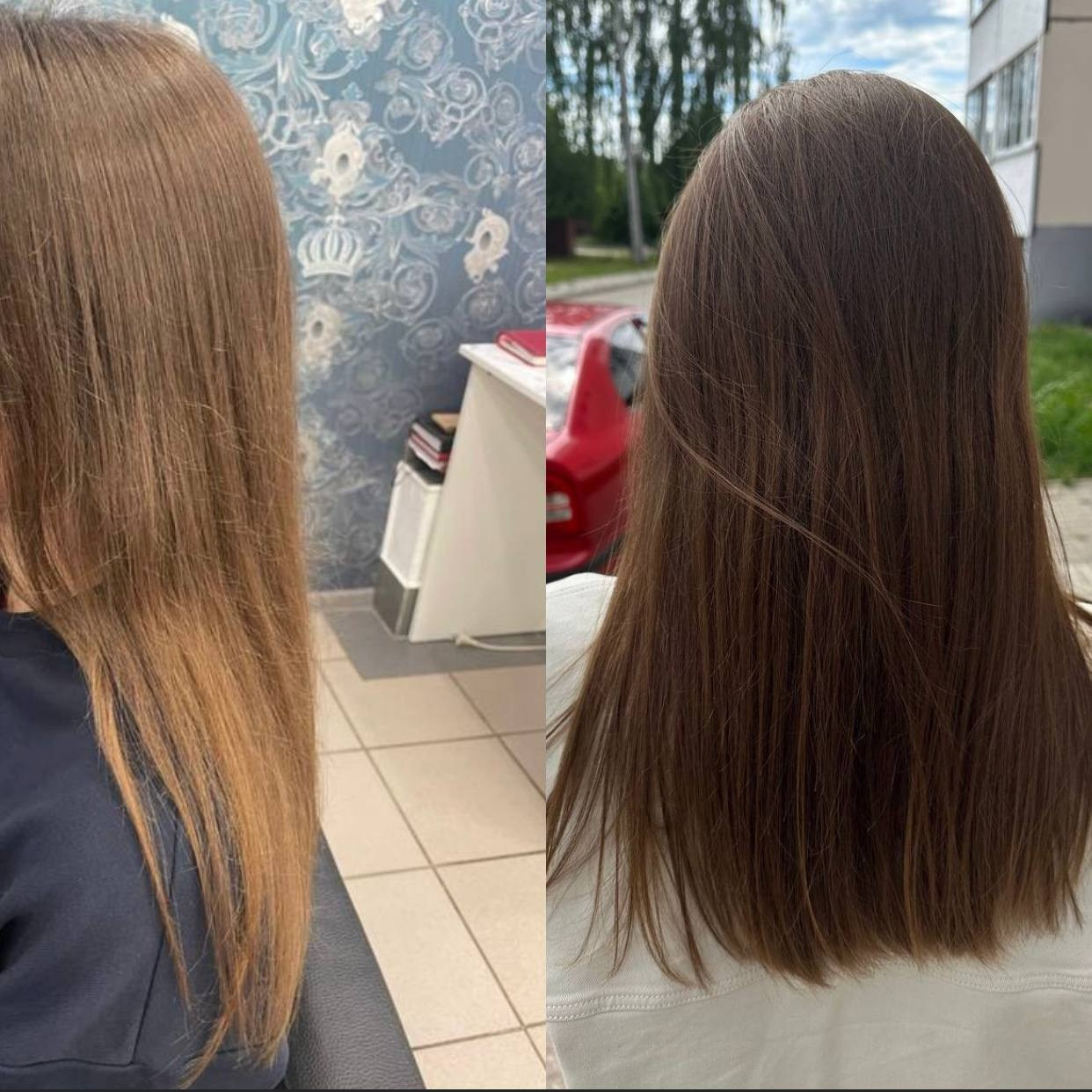 До и после. Сеничкина Мария — marimossoo. Тритментолог-эксперт в уходе за волосами. Подбор ухода. Составы средств. Обучение