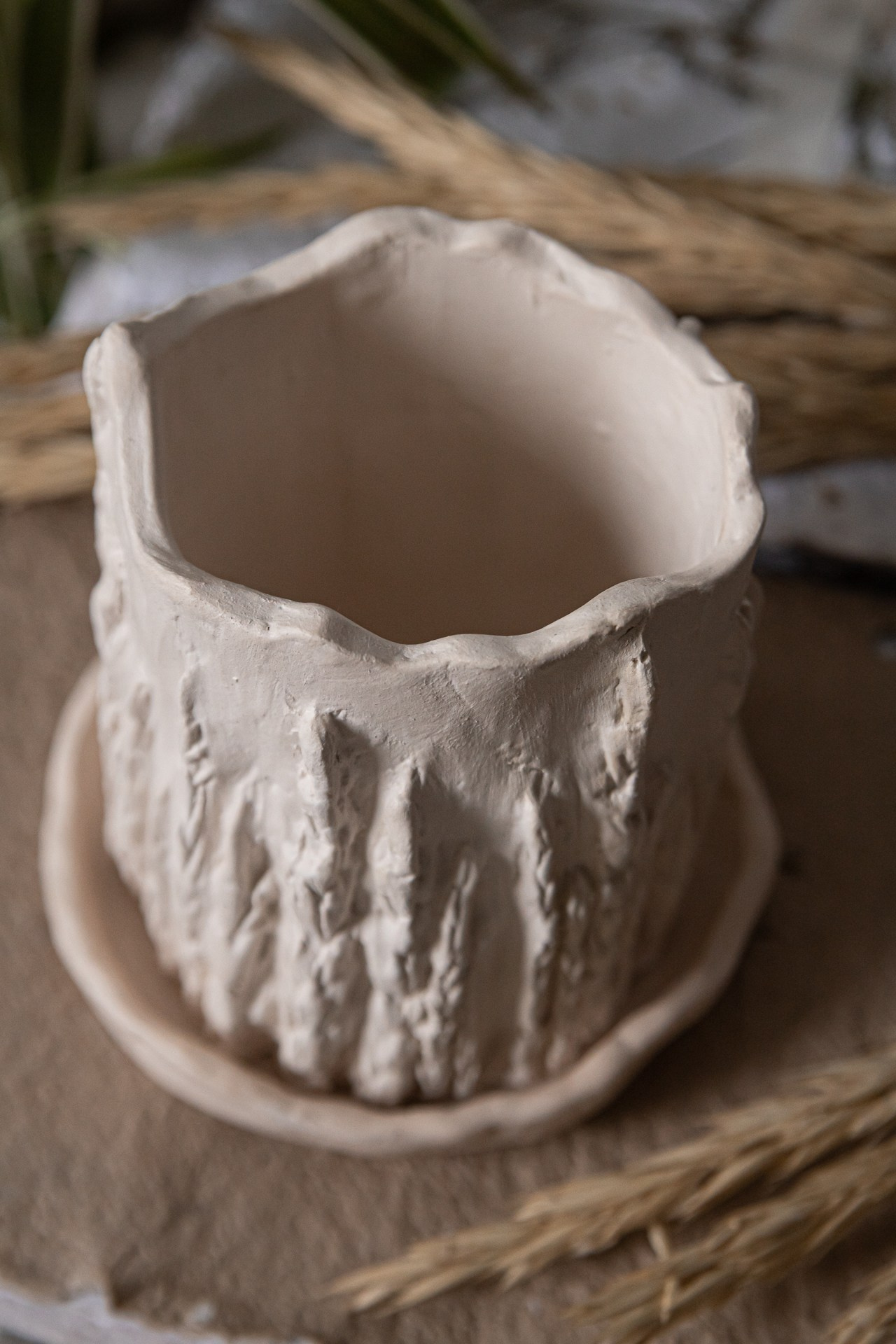 Горшок «Колос» 2000 р. Катя Цвет