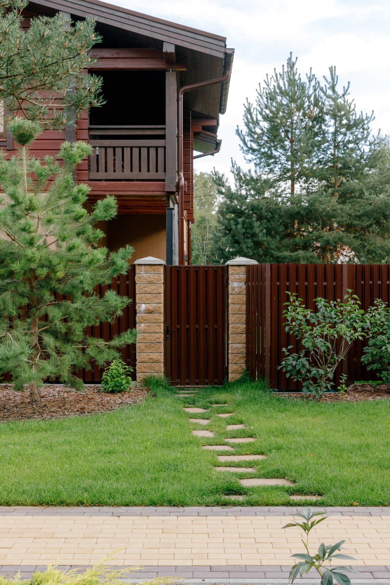Загородный дом. Ландшафтный дизайн. Репортажный фотограф в Санкт-Петербурге Жолудев Владислав